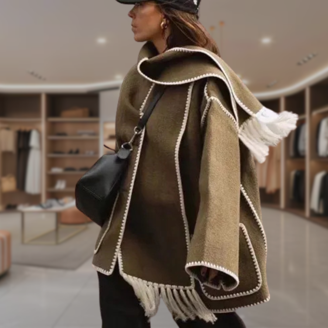 Women’s Relaxed Fit Wool Overcoat | Abbie