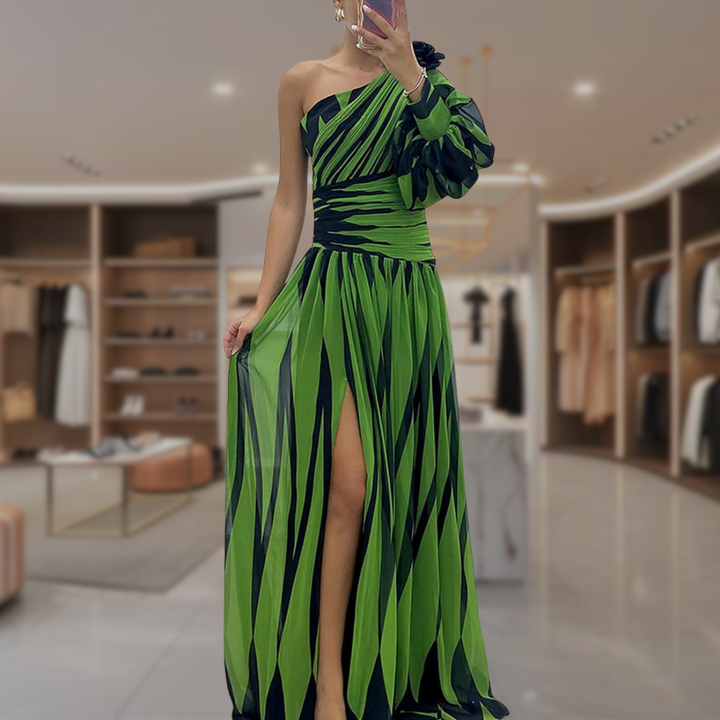 Women’s One Shoulder Maxi Dress | Erica