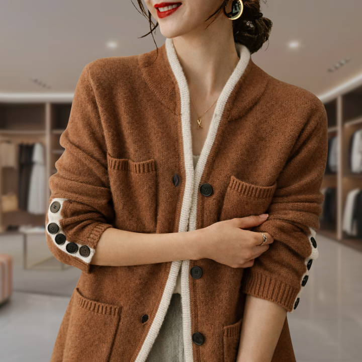 Women’s Tailored Knit Cardigan Sweater | Alana