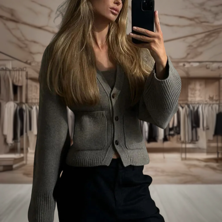 Women’s Button Up Cardigan Sweater | Katie