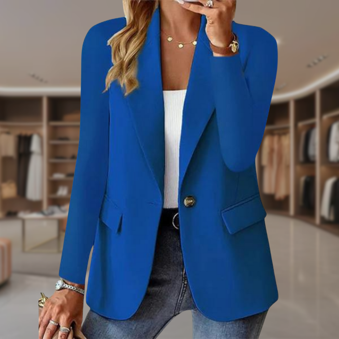 Women’s Tailored Single Button Blazer | Heidy