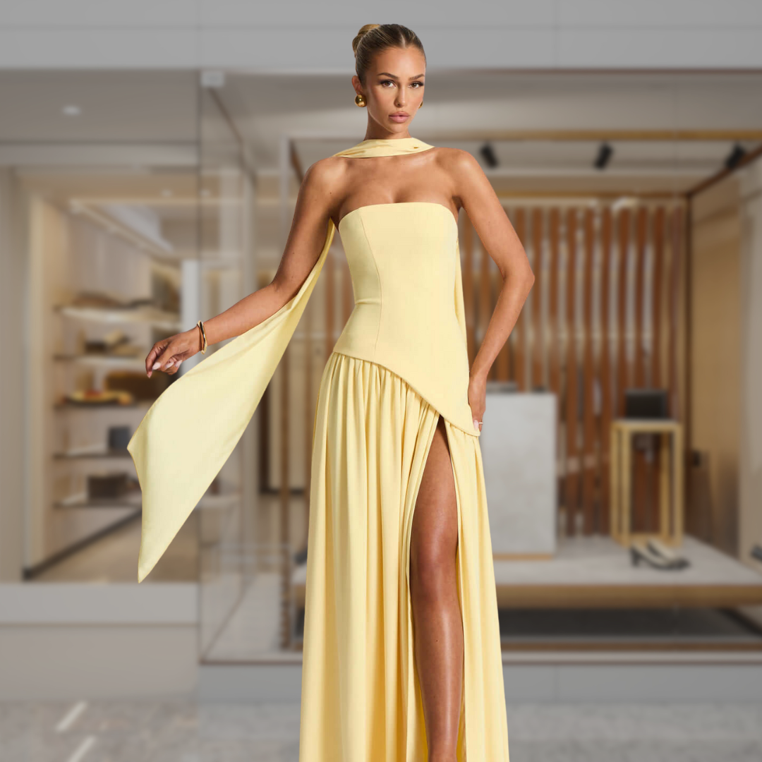 Women’s Strapless Formal Maxi Dress | Emilie