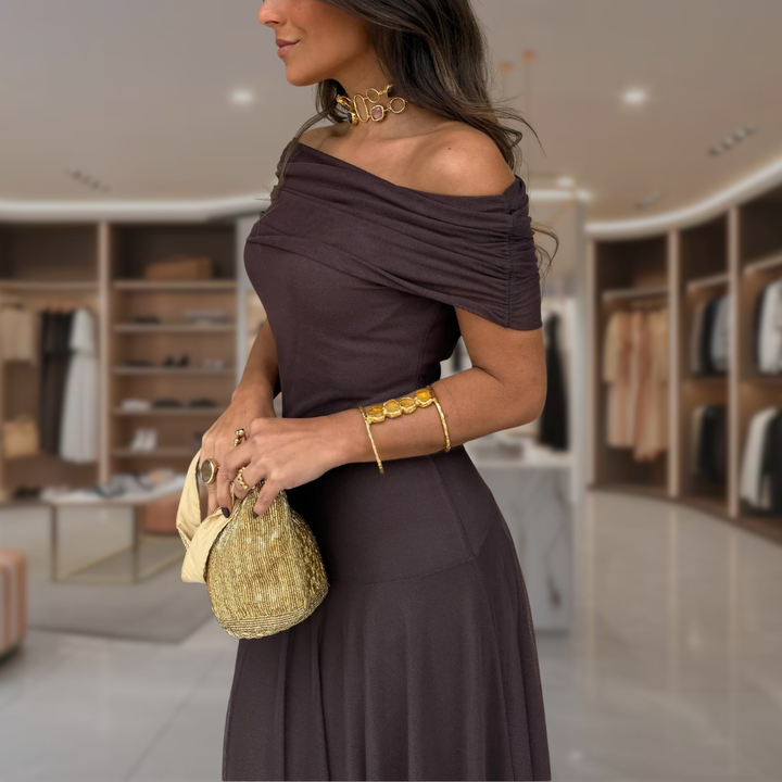 Women’s Strapless Maxi Formal Dress | Anya