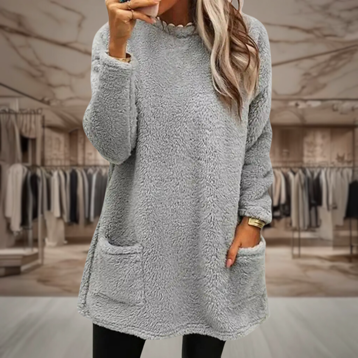 Women's Oversized Tunic Sweater | Sansa