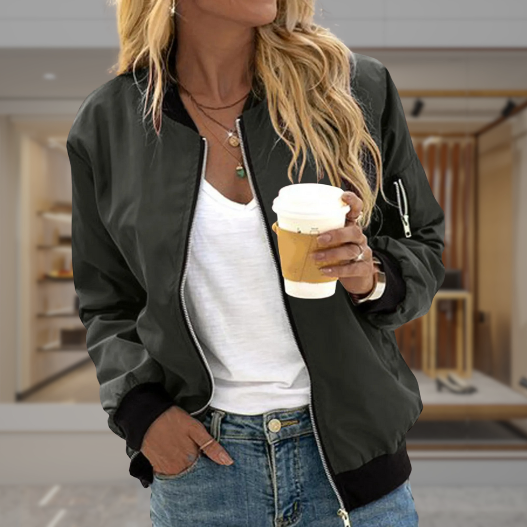 Women's Bomber Windbreaker Jacket | Carina