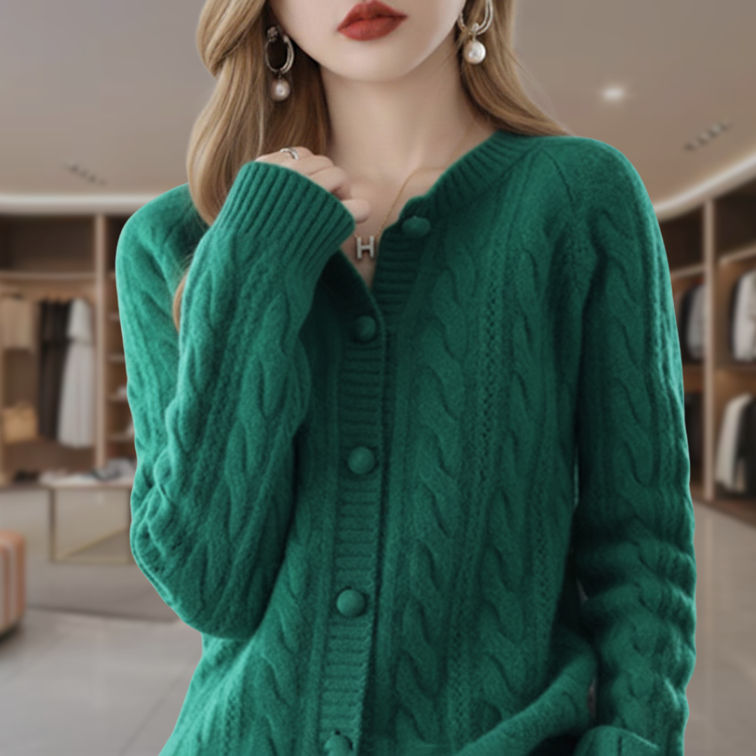 Women’s Cable Knit Cardigan | Gloria