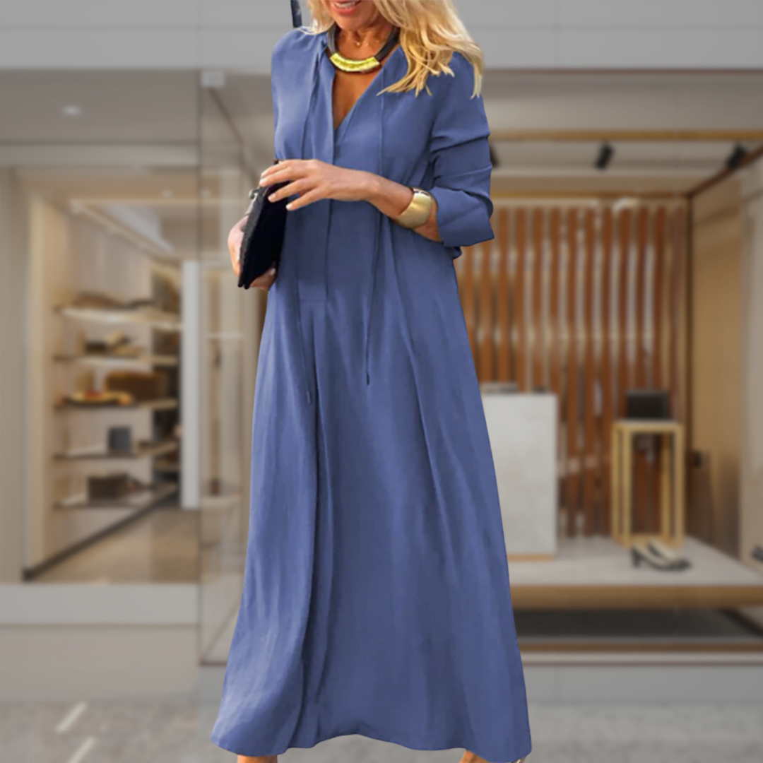 Women’s Long Sleeve Maxi Dress | Sierra