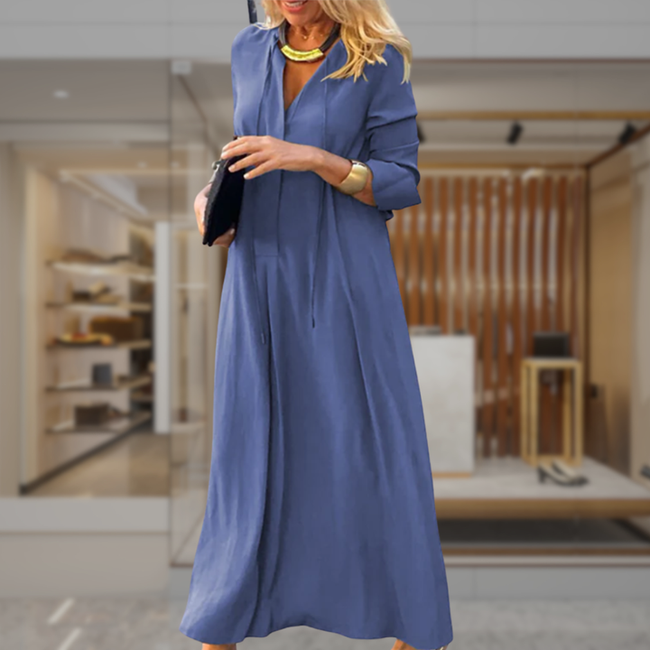 Women’s Long Sleeve Maxi Dress | Sierra