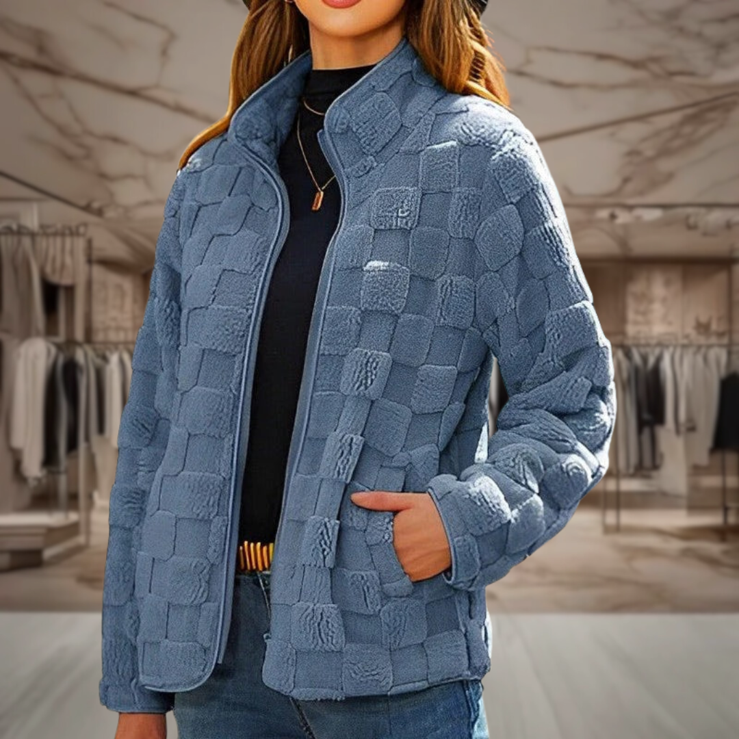 Women’s Quilted Zip Jacket | Celia