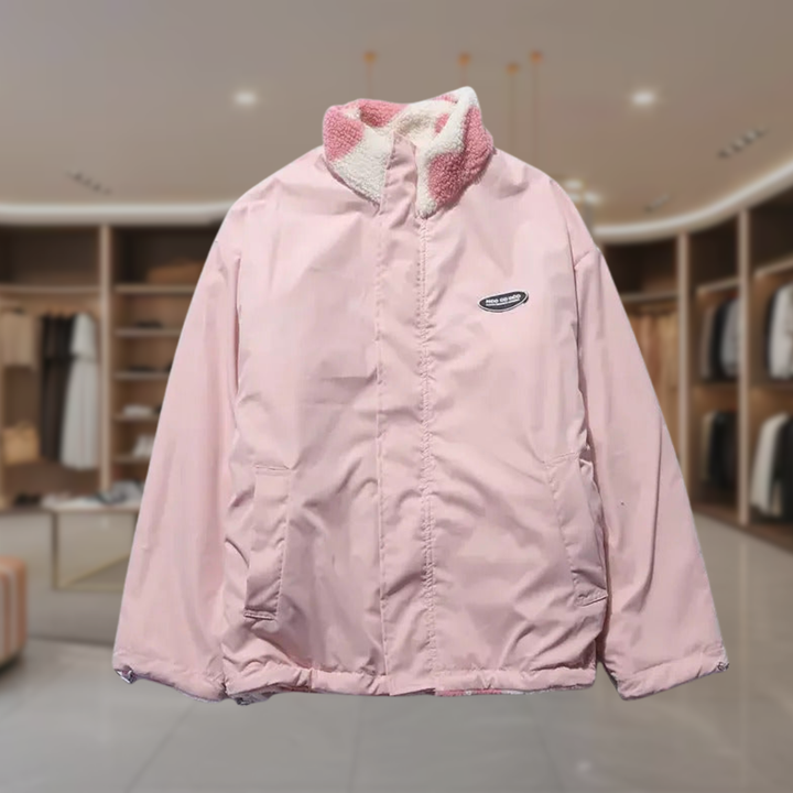 Women's Sherpa Lined Reversible Bomber Jacket | Bianca