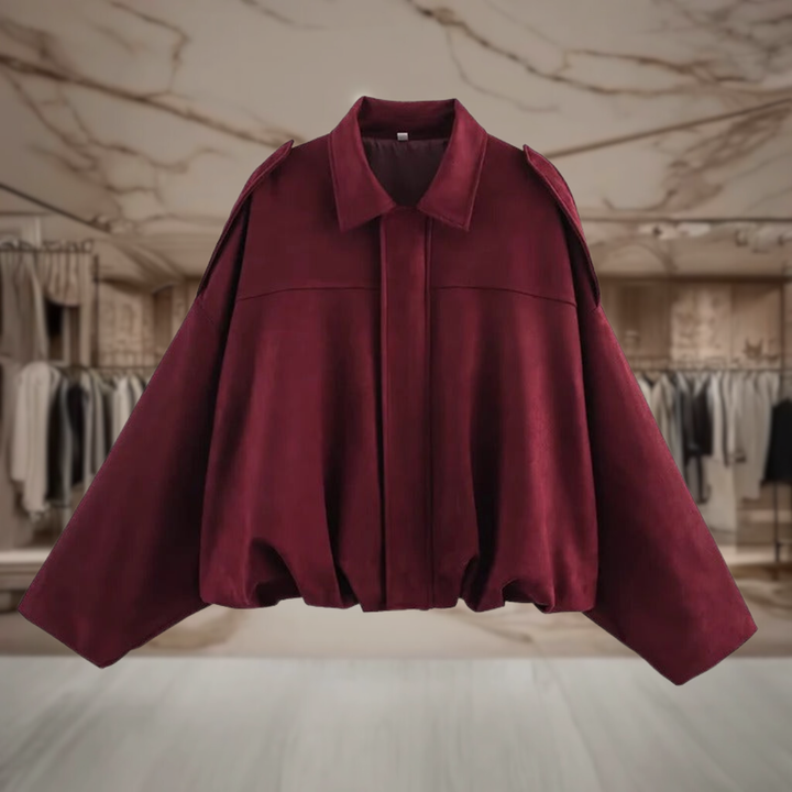 Women’s Oversized Suede Jacket | Ruby