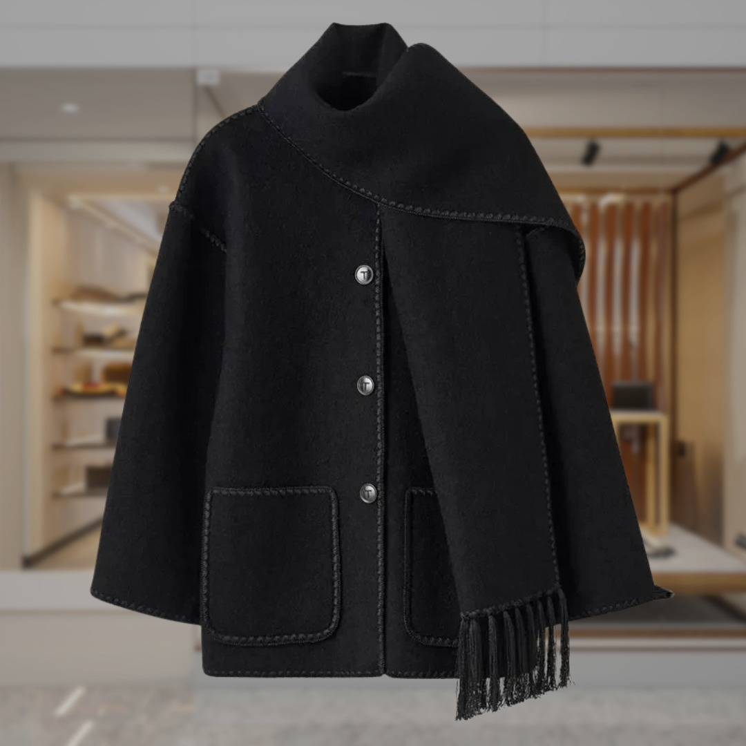 Women’s Relaxed Fit Wool Overcoat | Abbie