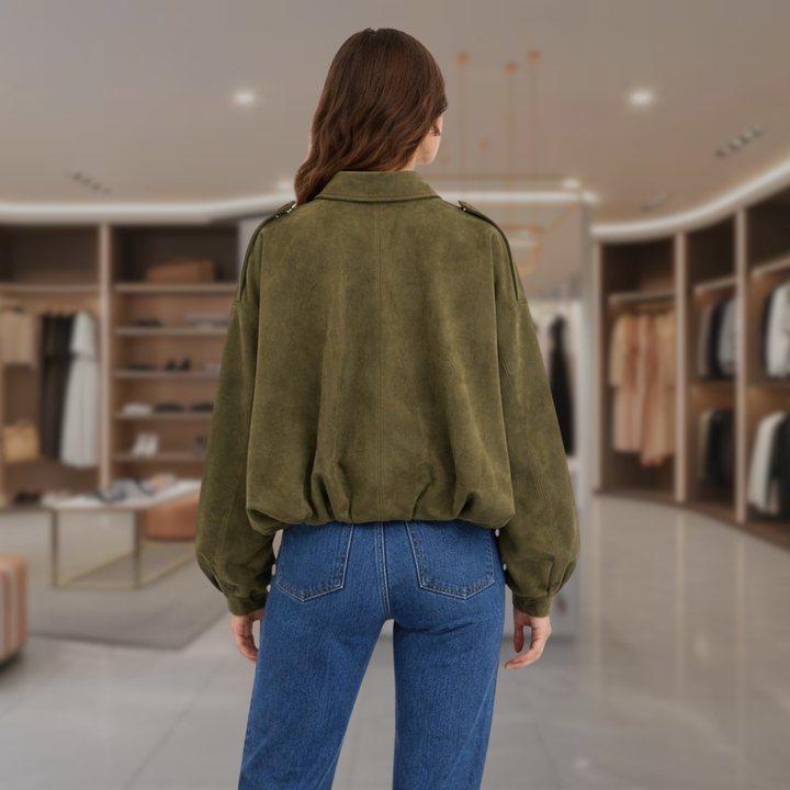 Women’s Classic Suede Jacket | Jaz