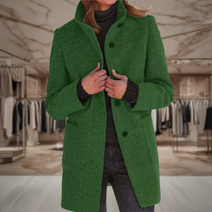 Women’s Wool Coat Long Jacket | Lola