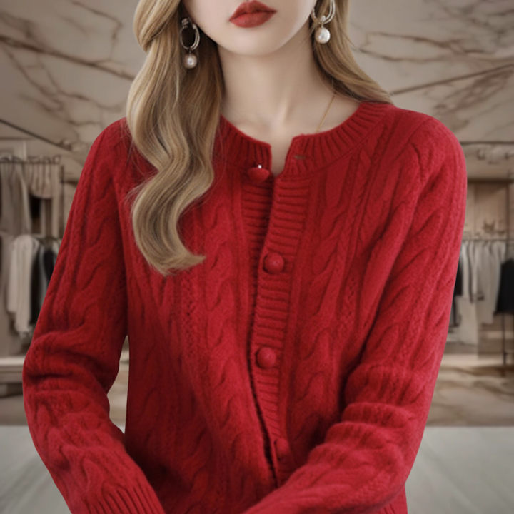 Women’s Cable Knit Cardigan | Gloria