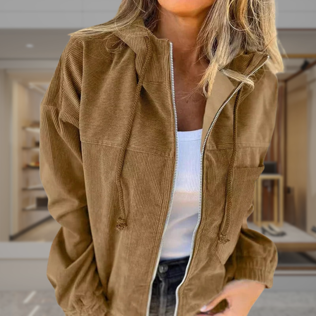 Women’s Fleece Zip Front Jacket | Jordin