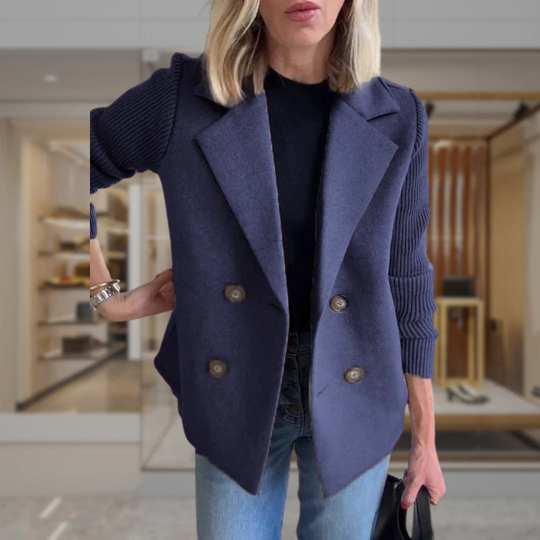 Women’s Double Breasted Blazer Jacket | Jazmin