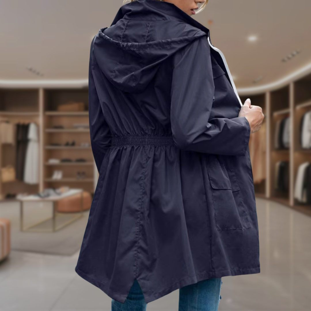 Women’s Hooded Lightweight Parka Jacket | Simone