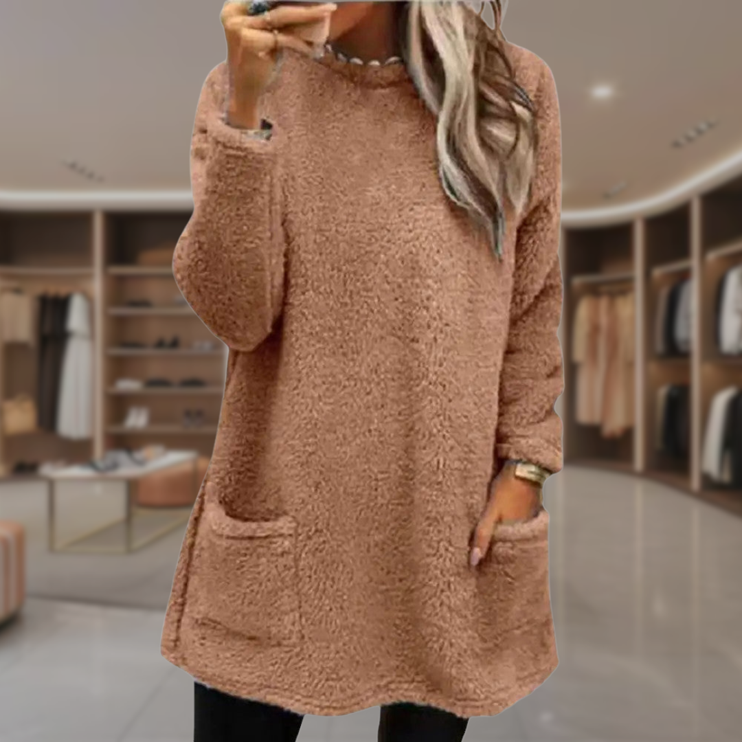 Women's Oversized Tunic Sweater | Sansa