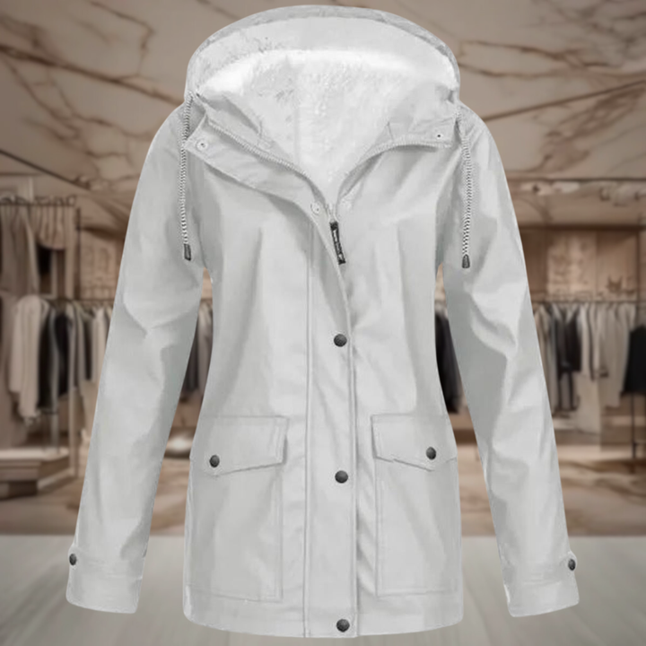 Women’s Waterproof Fleece Lined Hooded Jacket | Ariel