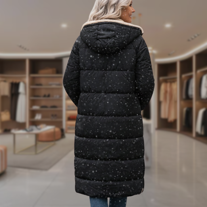 Women's Sherpa Lined Quilted Puffer Jacket | Livia