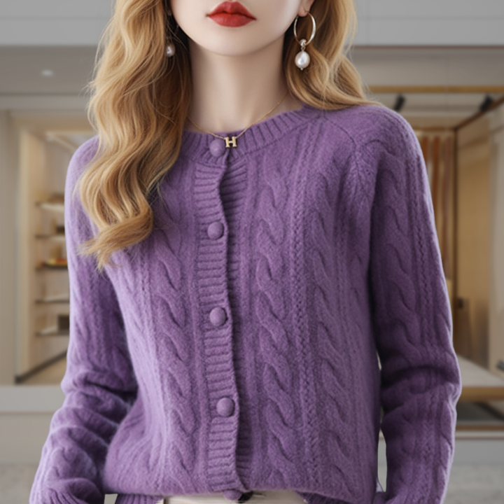 Women’s Cable Knit Cardigan | Gloria