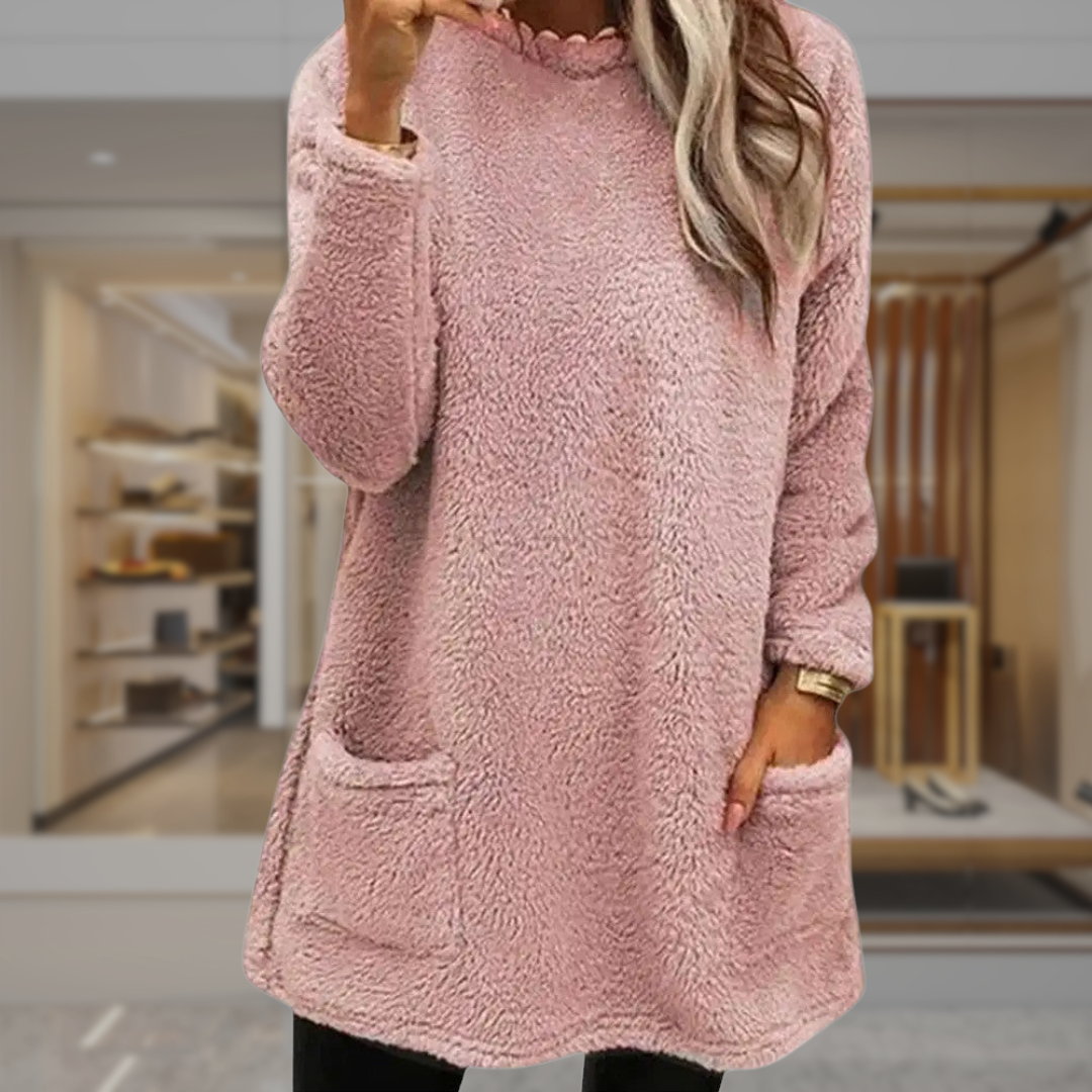 Women's Oversized Tunic Sweater | Sansa